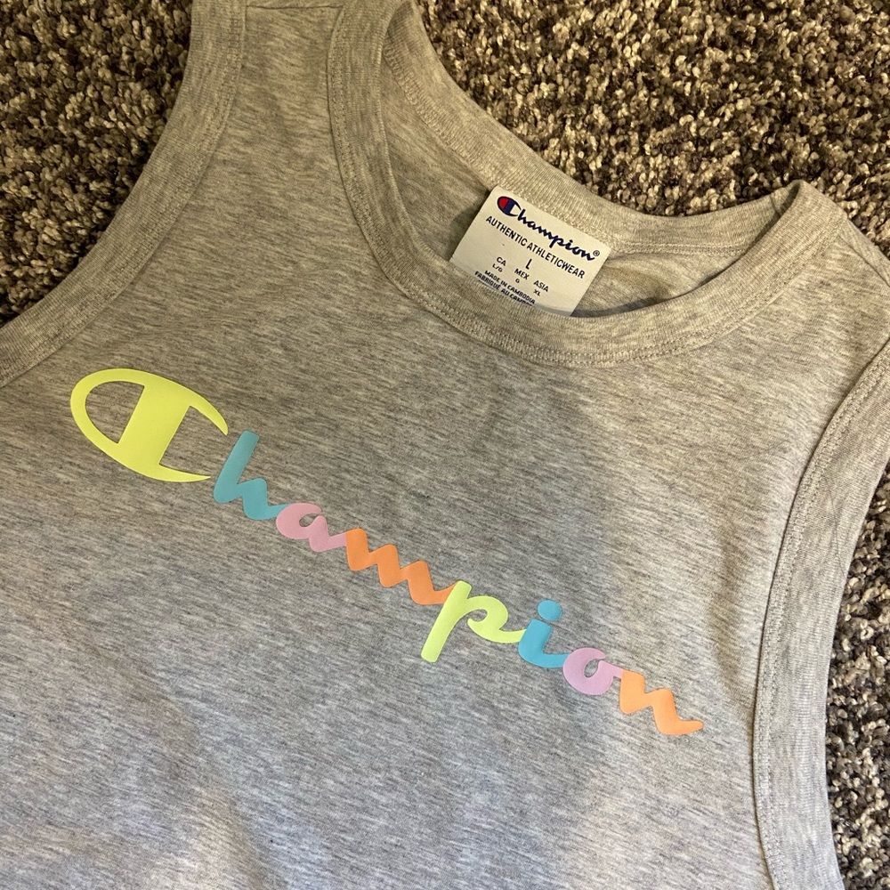 Champion Women’s size Large tshirt dress tank